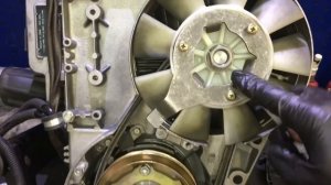 Натяжка ремня вентилятора на BRP