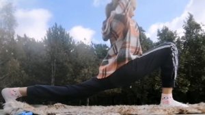 Урок N1 тренировка для начинающих гимнасток 5 - 12 лет.