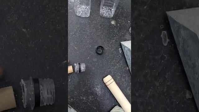 ручка для совка из пластиковой бутылки, смотреть онлайн