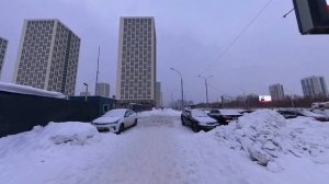 Субботняя Прогулка В Снегопад | Академический район Екатеринбург | Зима (Февраль 2024)