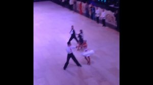 Sergey Surkov and Melia Blackpool Final cha-cha