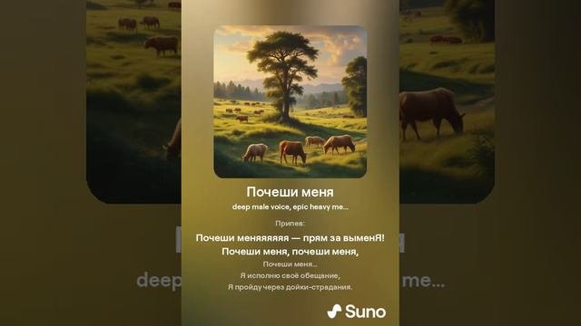 Почеши меня тихо по вымени