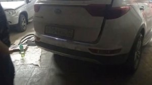 установка электропривода багажника kia sportage 2018