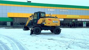 Колесный экскаватор SANY SY155W