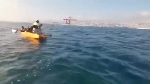 Kayak fishing Israel 2020