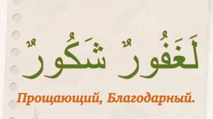 Дуа обитателей Рая ? Сура «Творец», аят 34. Выпуск 94.