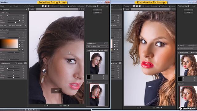 Differences between Portraiture Plugin for Photoshop and Portraiture Plugin for Lightroom смотреть онлайн