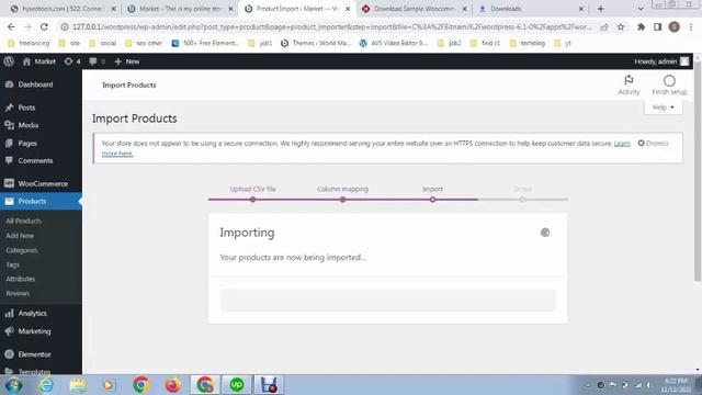 Download And Import Dummy Products WordPress Website | Dummy Products Woocommerce