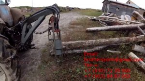 2.1 Захват бревна трелевочным захватом