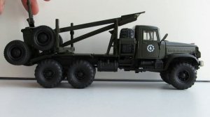 Обзор КрАЗ - 255Л Лесовоз 1/43 Наш Автопром