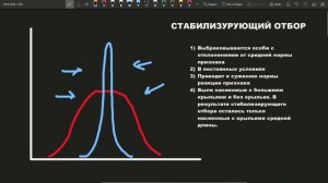 Виды естественного отбора - движущий, стабилизирующий, разрывающий (дизруптивный) ЕГЭ