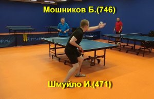 Финал Мошников Б.(746)-Шмуйло И.(471).  Турнир  клуб Balance. 16 сентября 2023