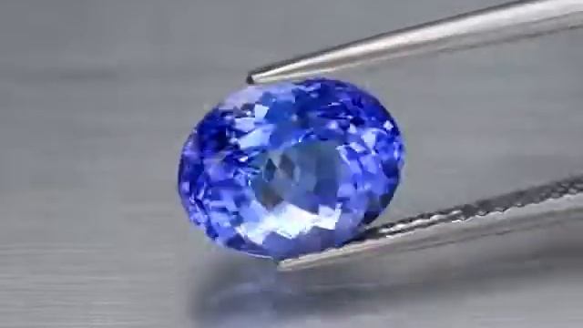 Танзанит натуральный  2.92 ct    9.5x7.6 mm