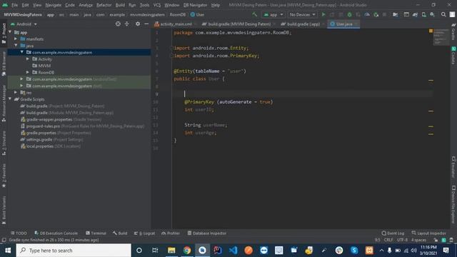 Android MVVM Architecture Part 1 || MVVM Tutorial || MVVM with  ROOM Database