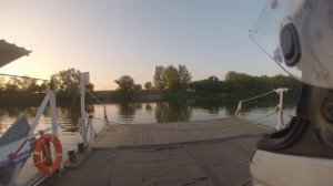 Crossing Tisza river (slovak lang.)