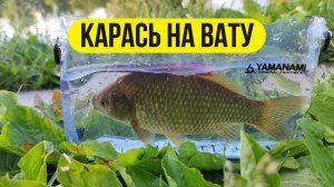 #мормышинг | Ловля карася на вату |