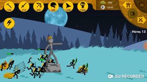 Зомби.Чёрные человечки против зомби.Stick war.