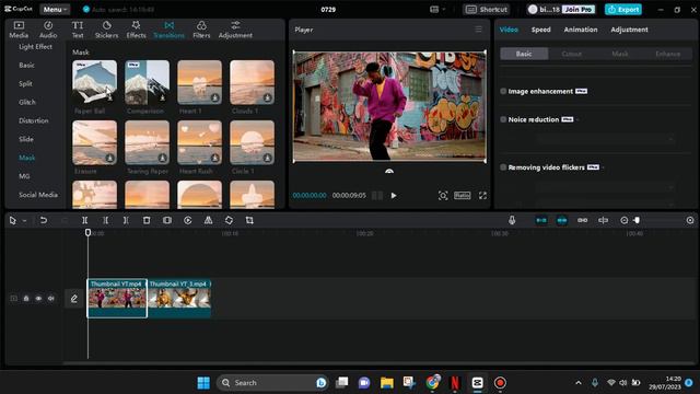 Paper Rip Transition | CapCut PC Editing Tutorial | How to Add Paper Rip Transitions in CapCut PC?
