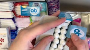 Собираю тампоны и прокладки на следующие месячные (на декабрь-январь 2019-2020)