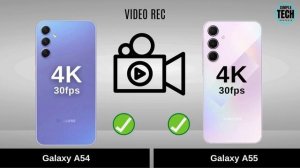 Samsung Galaxy A55 Vs Samsung Galaxy A54 - Comparison!
