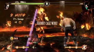 Mortal Kombat 9: Johnny Cage Expert Ladder Playthrough + Ending