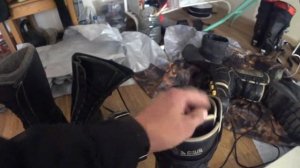 Моя зимняя обувь для вело и лыж. Прикупил Ичиги для пробы