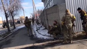 Уличные бои в Харькове. 27.02.2022
