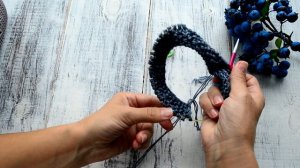 ШАРФ мужской спицами. Очень простой узор. МК для начинающих.