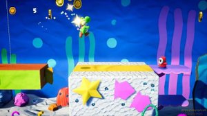 Yoshi's Crafted World Walkthrough - World 1