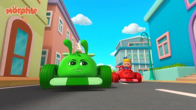 My Big Red Bus And Shrinking Town | Cars, Trucks & Vehicles Cartoon | Moonbug Kids смотреть онлайн