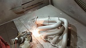 керамическое защитное покрытие выпускного коллектора 3 слоя