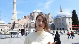 Площадь Ая-София. Стамбул 2021.