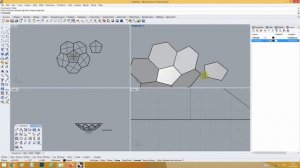 Построение усеченного икосаэдра (футбольного мяча) | Building an icosahedron (soccer ball) Rhino