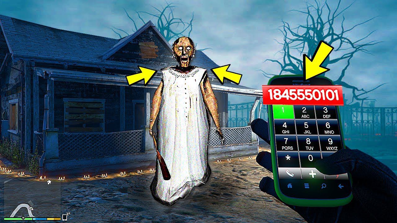 Я ПОЗВОНИЛ БАБКЕ ГРЕННИ И ОНА ПРИШЛА КО МНЕ В ГТА 5 GRANNY МОДЫ! ОБЗОР МОДА В GTA 5! ИГРЫ ВИДЕО MODS смотреть онлайн