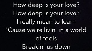 How Deep Is Your Love (HIGHER +3) - Bee Gees - Piano Karaoke Instrumental