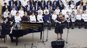 "Как лань желает к потокам воды" соло скрипка. Регентские курсы 2021