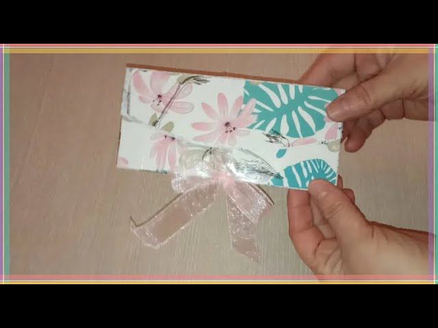 Подарочный конверт для денег смотреть онлайн