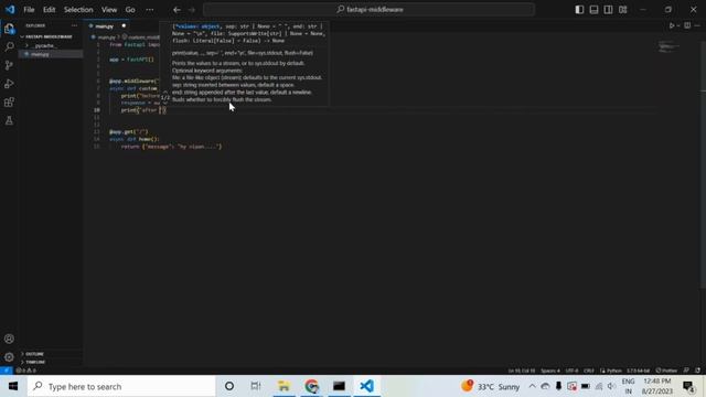 Boost Your API Workflow with FastAPI Middleware Mastery