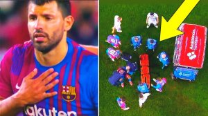 AGUERO' HEART ATACK DURING THE MATCH!  THAT'S WHAT HAPPENED TO SERGIO! BARCELONA VS ALAVES