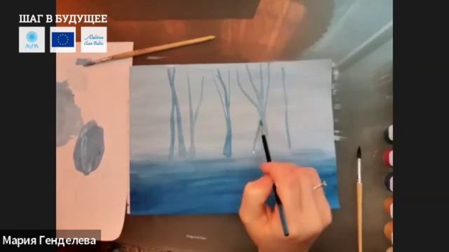 Уроки живописи. Способы построения планов в картине смотреть онлайн