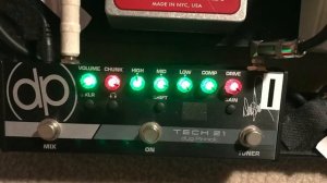 Comparing an Amptweaker Tightdrive to a Tech 21 DP3X