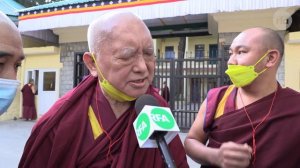 Лама Сопа Ринпоче о встрече с Далай-ламой
