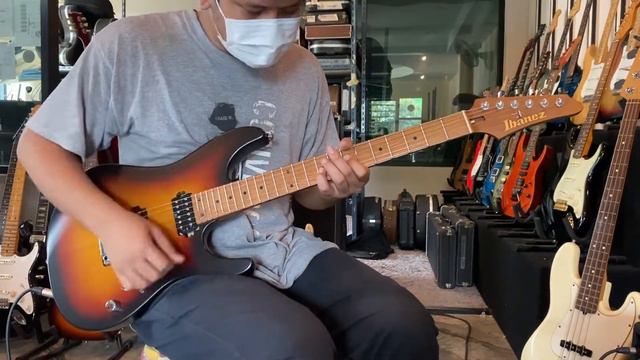 Ibanez AZ2420 TFF Prestige Japan 2018 смотреть онлайн