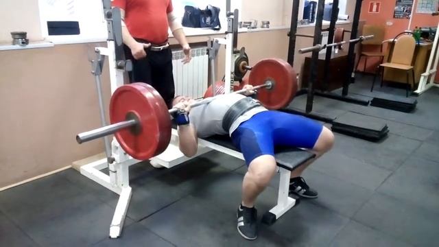 Жим лёжа 120на 7 22.12.17 смотреть онлайн