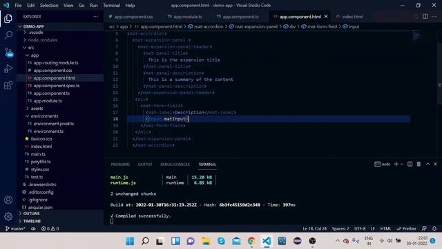 Angular Material Expansion Panel | Angular Material Tutorial 13 смотреть онлайн