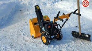 Что лучше ЛОПАТА или снегоуборщик?мой СнегоуборщиК даля Дачи,Деревни!Снегоуборщик DON-FILD KCM-24F.