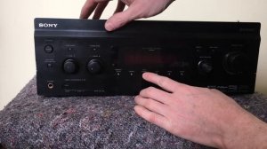 How to reset the Sony STR-DA2400ES AV Receiver amplifier
