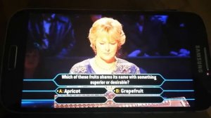 £1m final question on Who Wants To Be A Millionaire