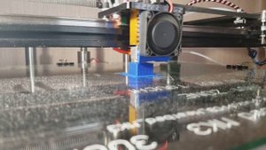 Печать core xy 3д принтера на скорости 100mm
