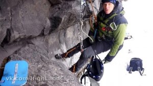 Как подниматься по веревке с баулом //HighLandClub.RU